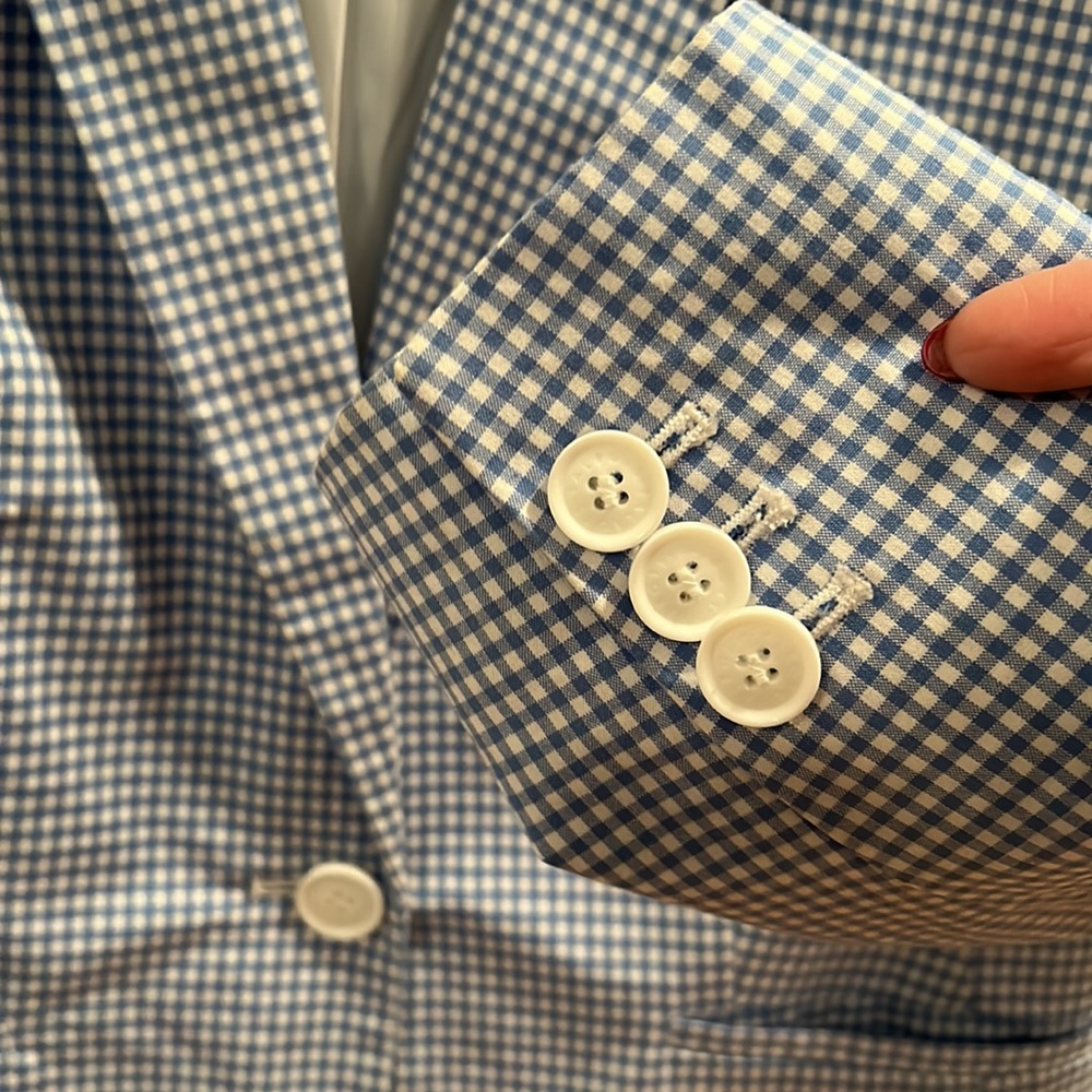 Talbots One Button Blazer - image 4